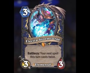 Hearthstone Boomsday Project Electra Stormsurge