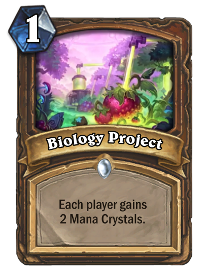 Hearthstone Boomsday Project Biology Project