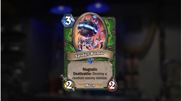 Hearthstone Boomsday Project Spider Bomb
