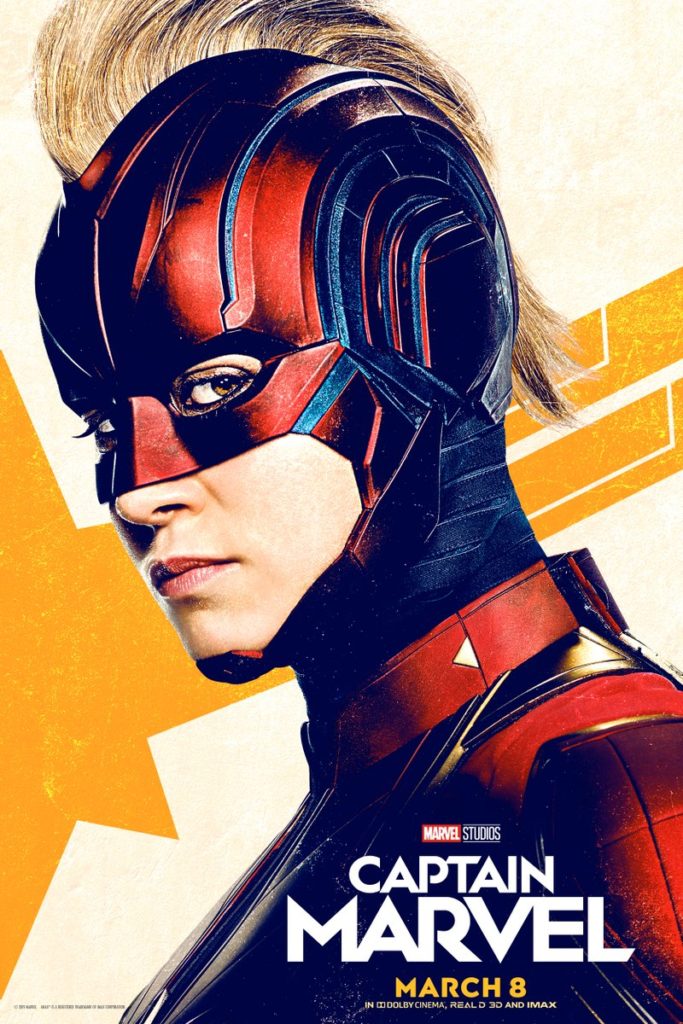 Captain Marvel (Carol Danvers), due nuovi poster