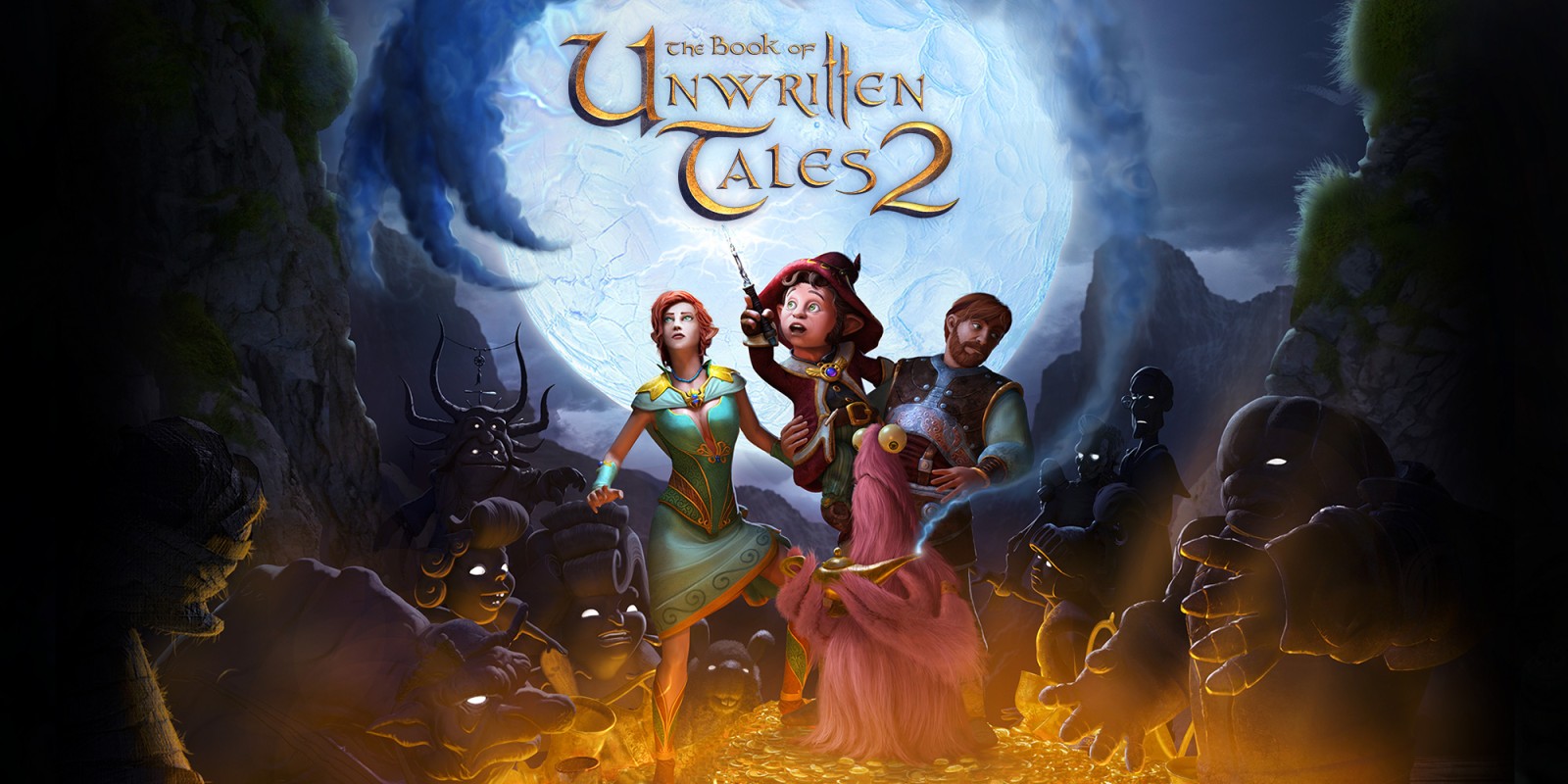 The book of unwritten tales 2 punta e clicca gioco puzzles enigma avventura fantasy nintendo switch
