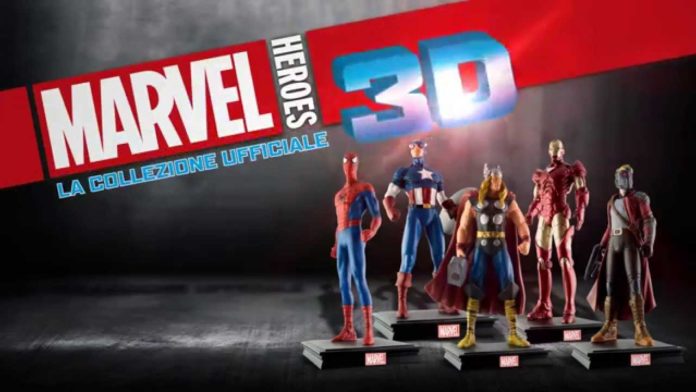 MARVEL HEROES 3D COLOSSUS Statua CENTAURIA uscita EXTRA 15 