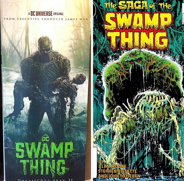 Swamp Thing DC universe Doom Patrol DC comics