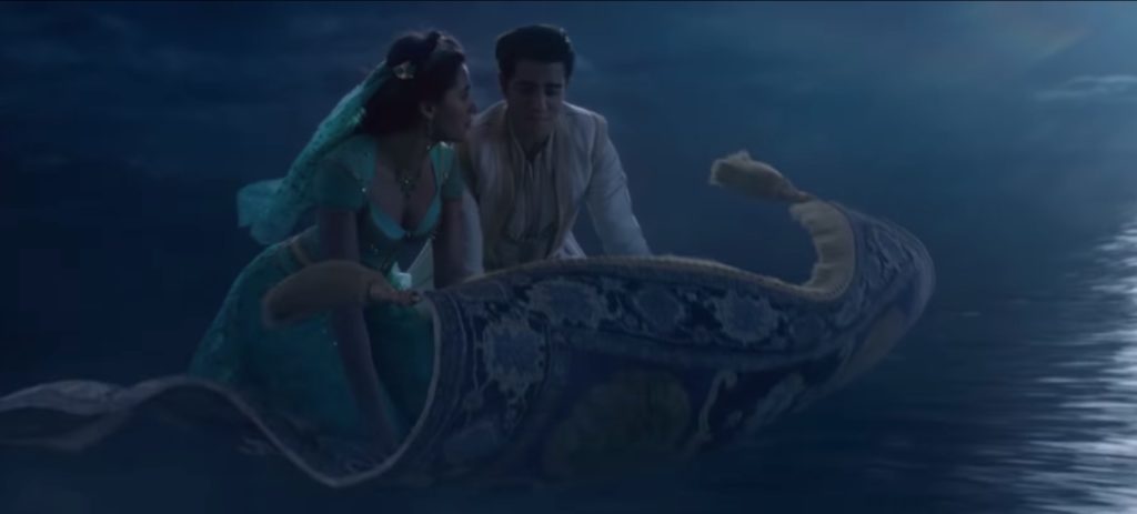 Aladdin Trailer Tappeto Volante Jasmine recensione