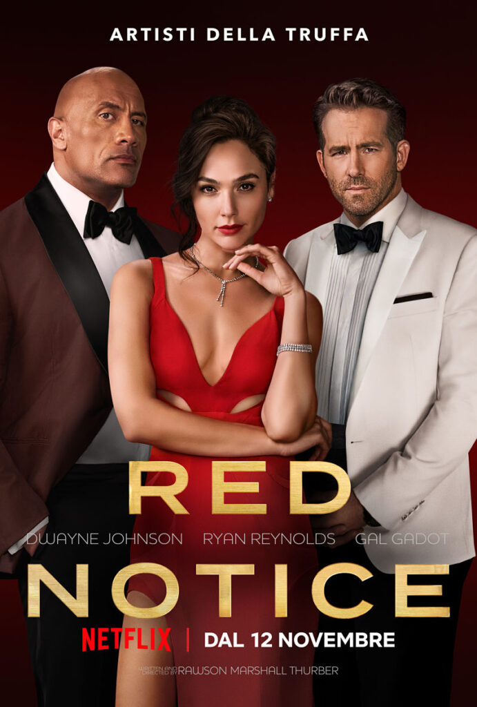 Red Notice - Poster - Netflix