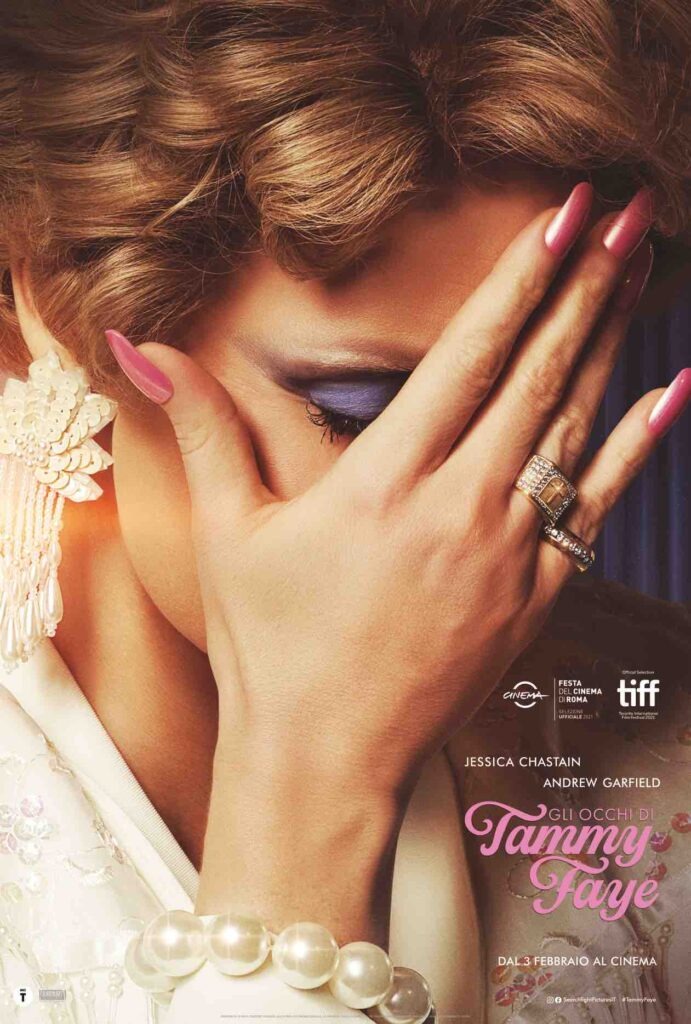 Il poster di Gli Occhi di Tammy Faye