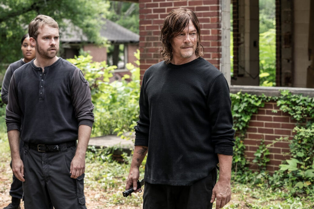 Norman Reedus è Daryl - The Walking Dead 11 - parte 2| Photo Credit: Josh Stringer/AMC