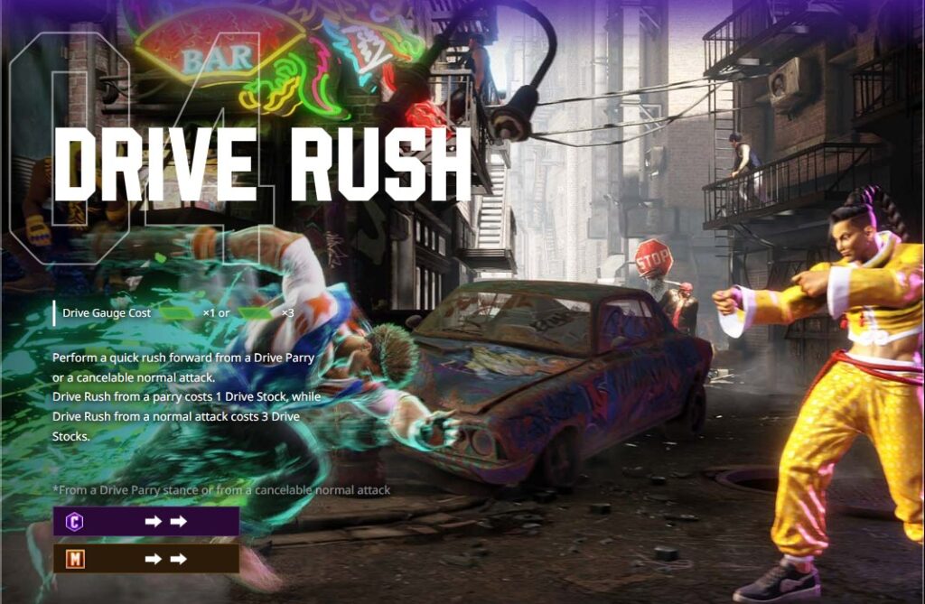 Street Fighter 6 Drive Rush