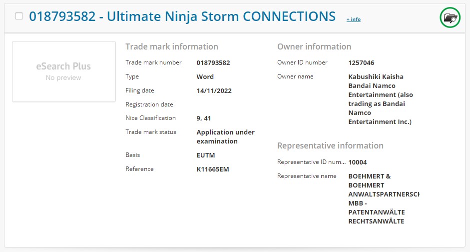 Bandai Namco Naruto Ultimate Ninja Storm