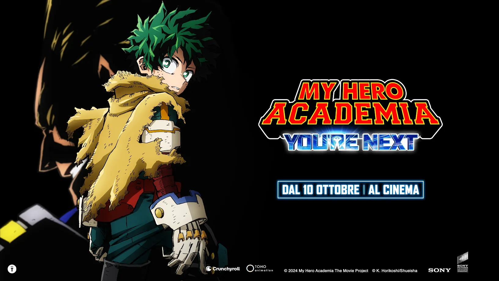 My Hero Academia: You're Next arriverà in Italia!