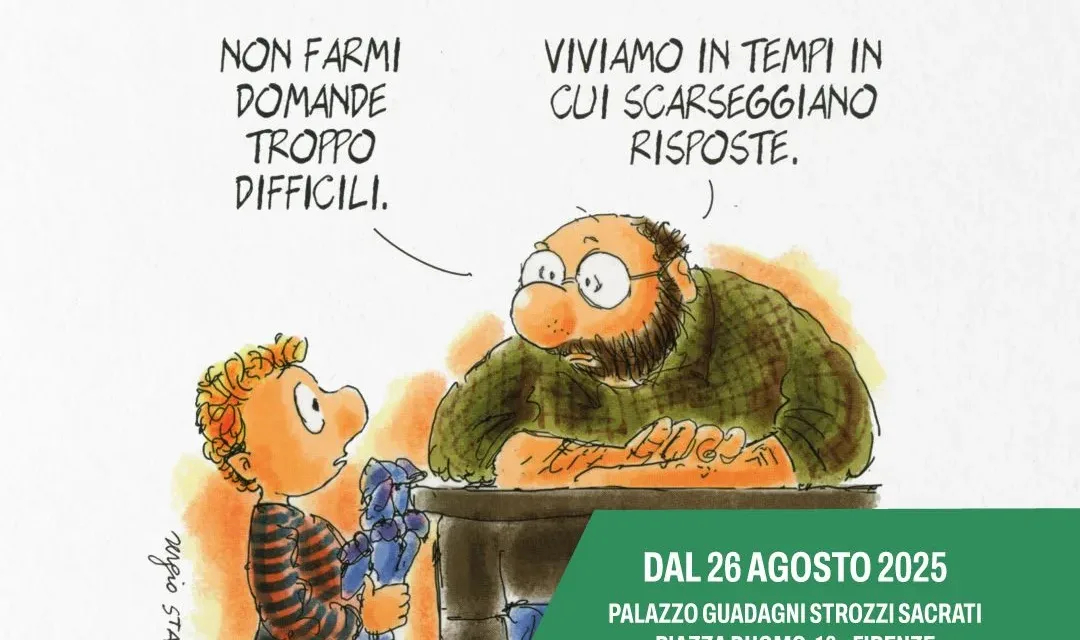 Sergio Staino – L’arte di vivere tra satira e impegno: arriva a Firenze l’omaggio all’indimenticato maestro toscano della satira Sergio Staino – L’arte di vivere tra satira e impegno: arriva a Firenze l’omaggio all’indimenticato maestro toscano della satira