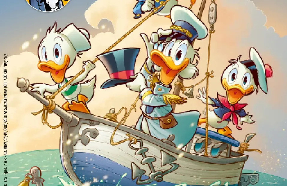 Topolino – Una nuova indagine per il Commissario Topalbano, in occasione dei 100 anni dalla nascita di Andrea Camilleri Topolino – Una nuova indagine per il Commissario Topalbano, in occasione dei 100 anni dalla nascita di Andrea Camilleri
