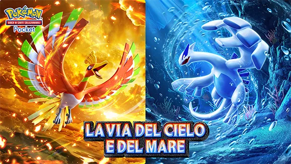 lugia e ho oh tornano a brillare nella nuova espansione di pok233mon pocket ecco la via del cielo e del mare