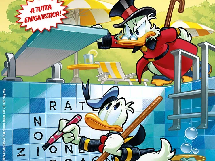 topolino 8211 in occasione dei 100 anni dalla pubblicazione in italia del primo cruciverba topolino 3646 232 100 enigmistico