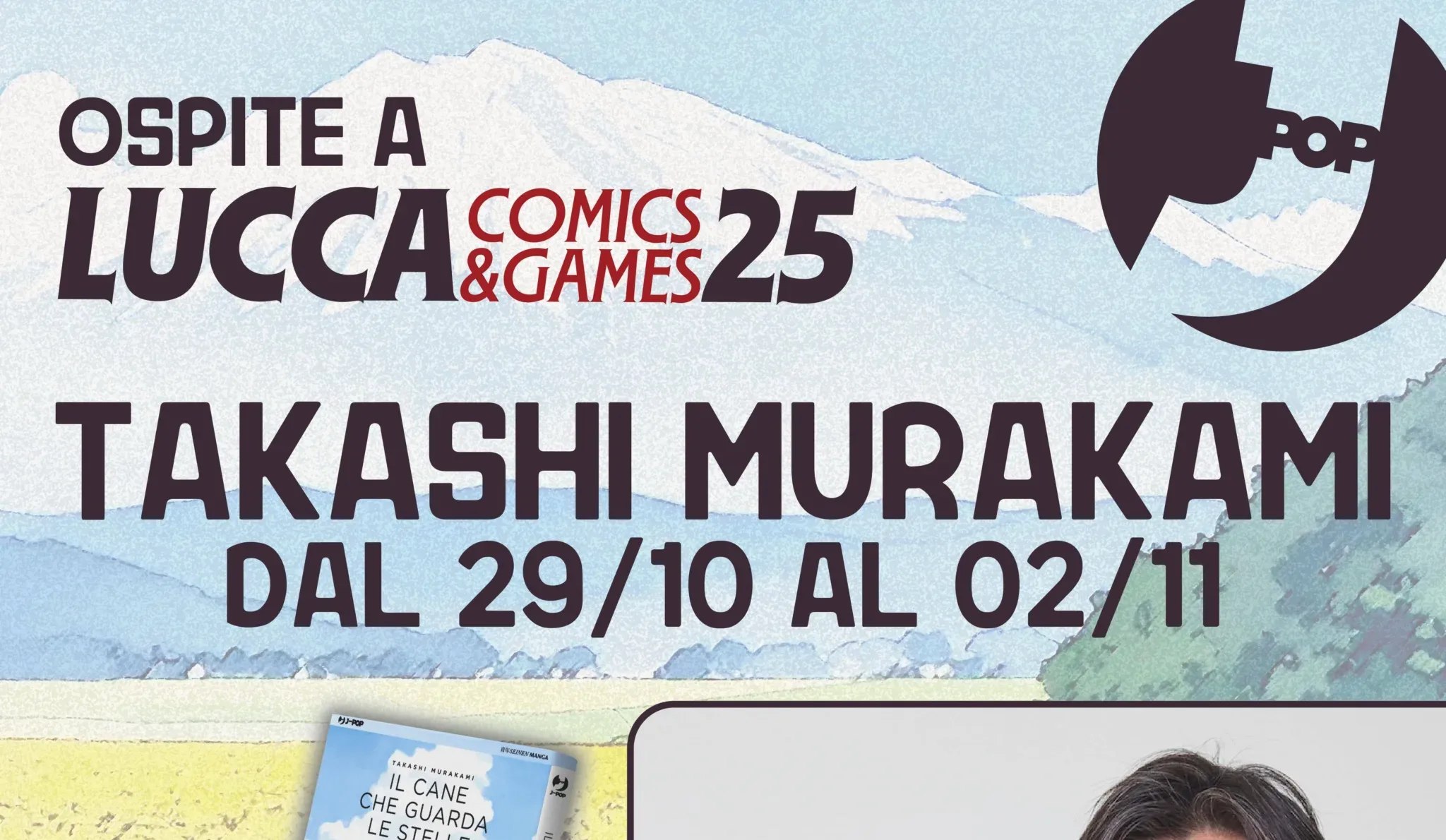Edizioni BD & J POP Manga annunciano Takashi Murakami e Ram V a Lucca Comics & Games 2025