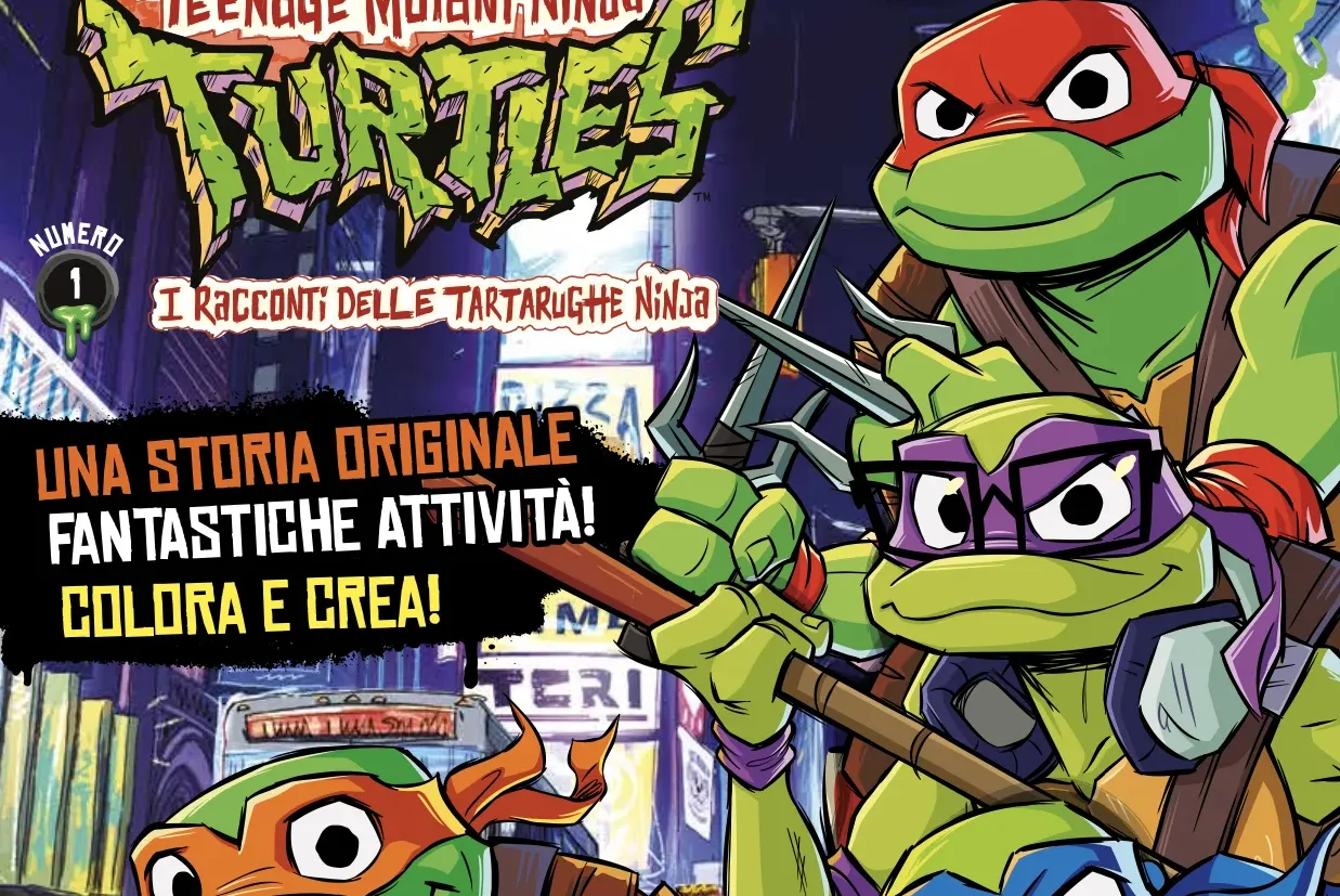PANINI MAGAZINES presenta “Tales Of The Teenage Mutant Ninja Turtles”, il nuovo magazine dedicato alle iconiche Tartarughe Ninja Mutanti PANINI MAGAZINES presenta “Tales Of The Teenage Mutant Ninja Turtles”, il nuovo magazine dedicato alle iconiche Tartarughe Ninja Mutanti