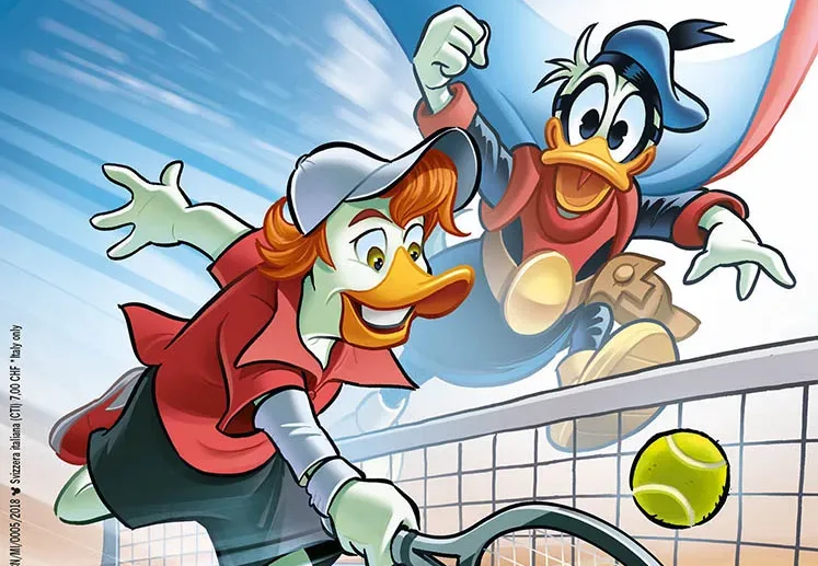 Topolino – In occasione delle ATP Finals, su Topolino 3650 protagonista Quacknik Spinner, versione “paperizzata” di Jannik Sinner Topolino – In occasione delle ATP Finals, su Topolino 3650 protagonista Quacknik Spinner, versione “paperizzata” di Jannik Sinner