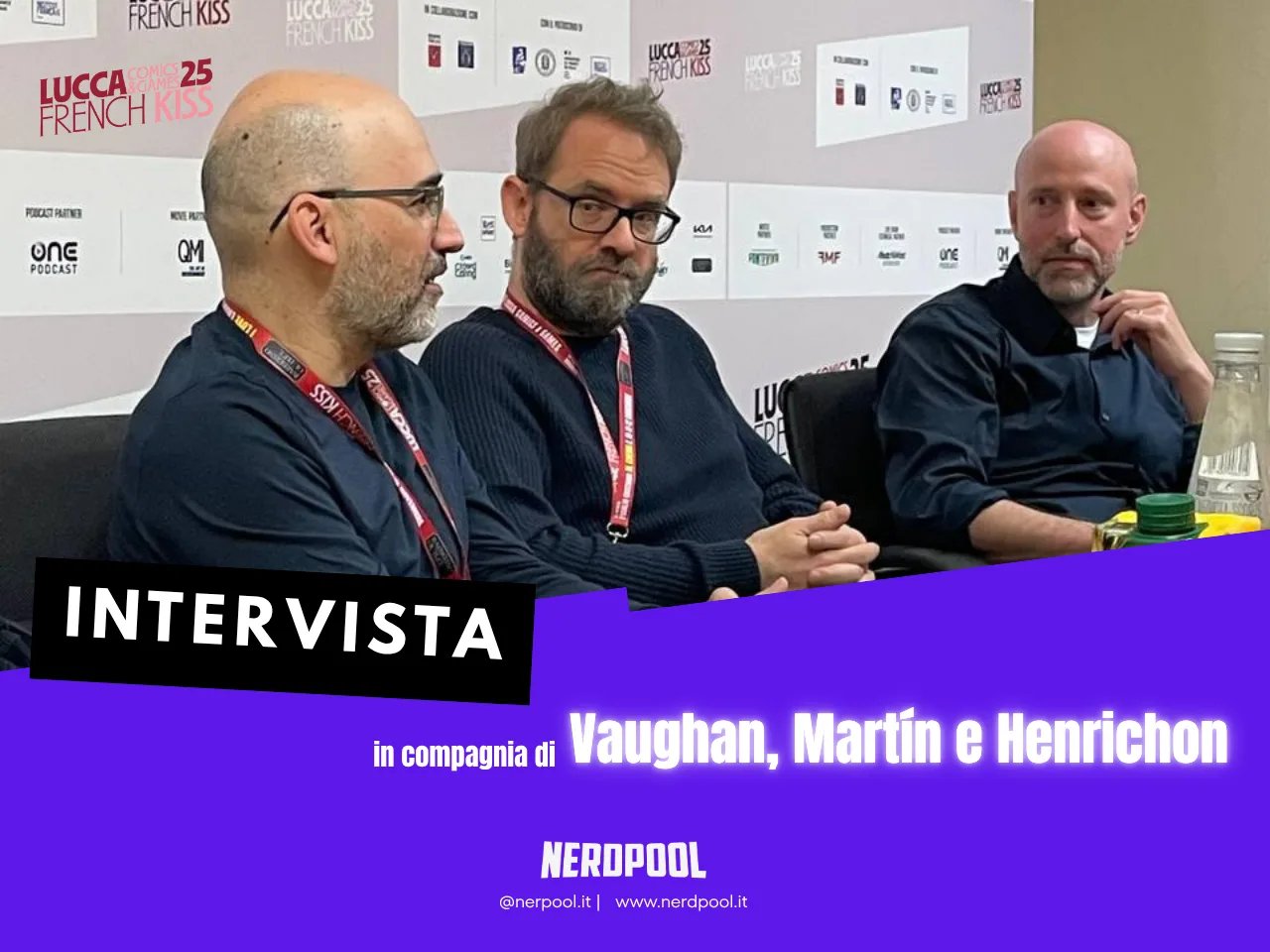 nerdpool incontra brian k vaughan marcos mart237n e niko henrichon