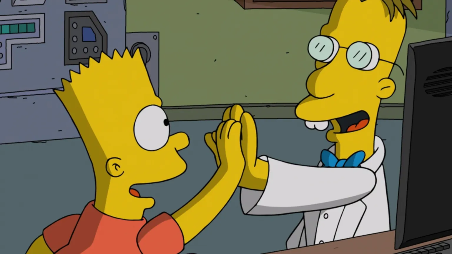 I Simpson: l’ultimo episodio, “Bart ‘N’ Frink” ha creato la collaborazione più forte di sempre
