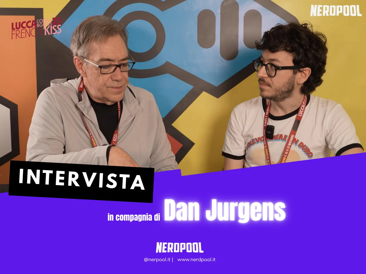 nerdpool incontra dan jurgens