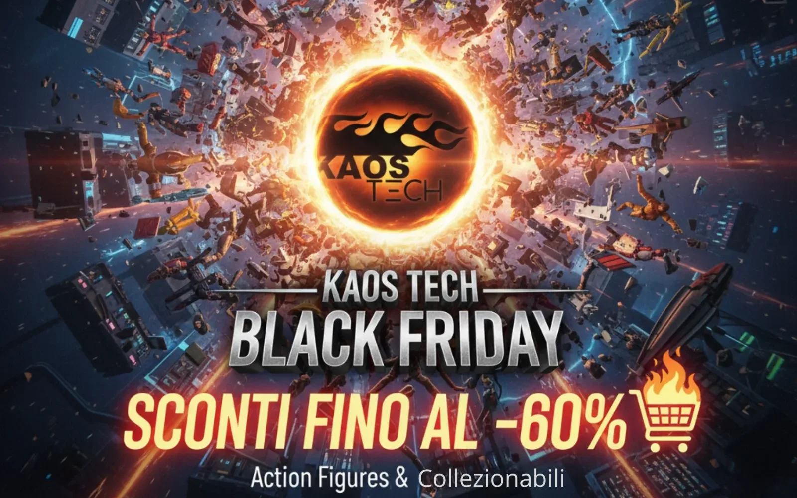 Black Friday 2025: sconti imperdibili su Kaos Tech