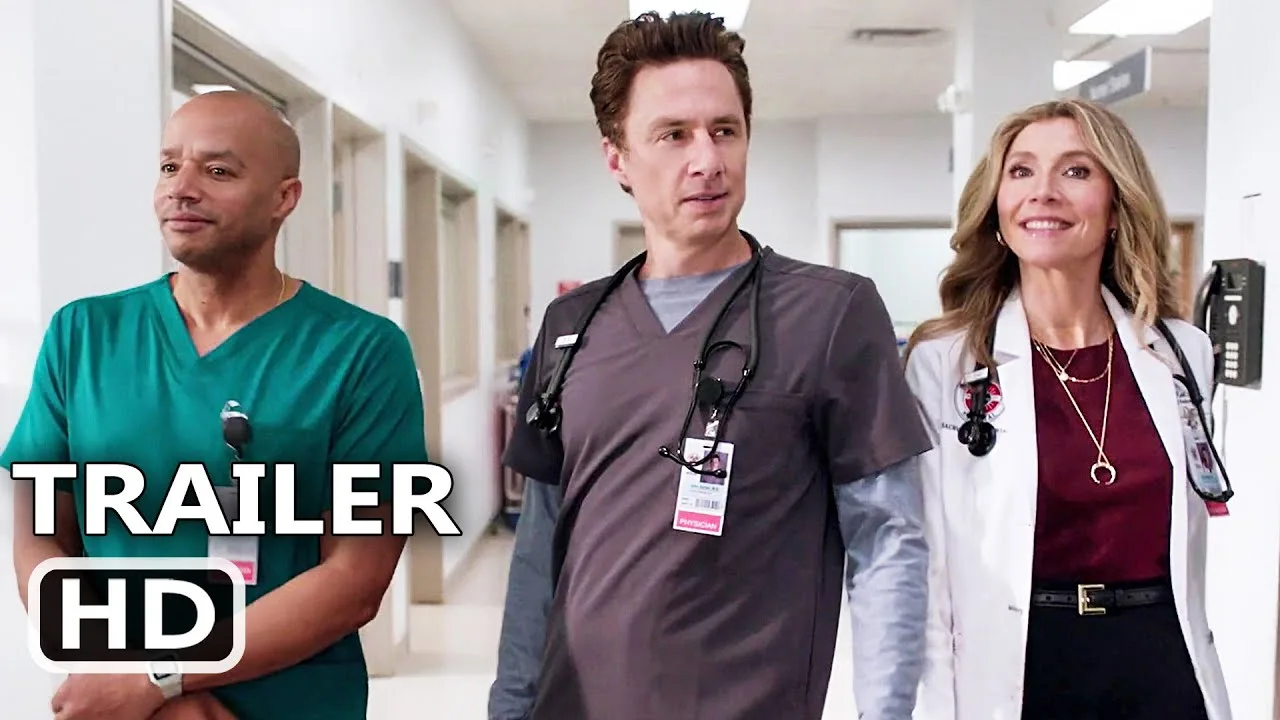Scrubs: Ecco il cast originale nel primo trailer del reboot della serie ABC!