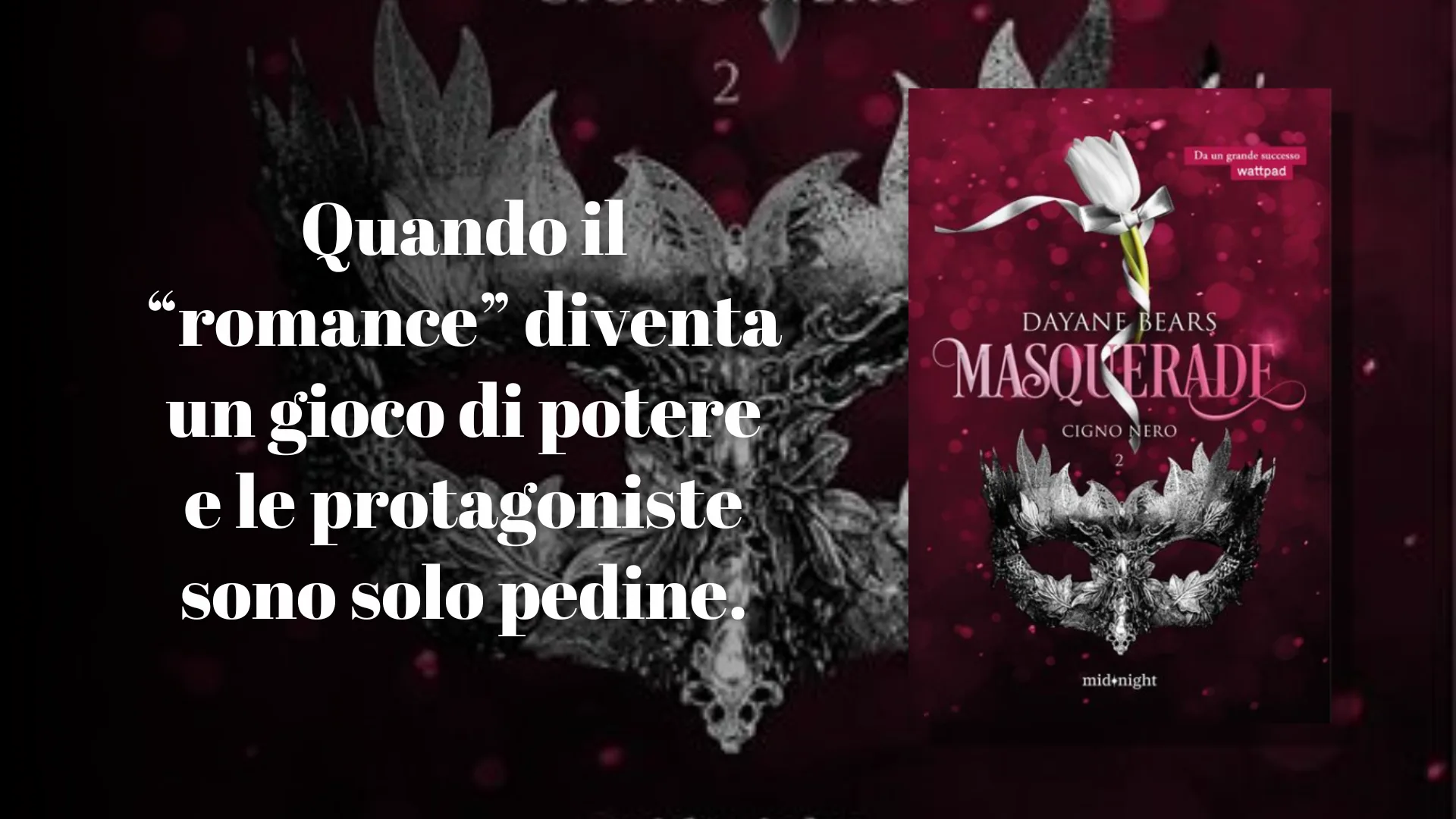 MASQUERADE: CIGNO NERO di Dayane Bears – Recensione